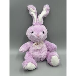 Wishpets 2006 Purple Bunny Plush 9” Stuffed Animal Toy